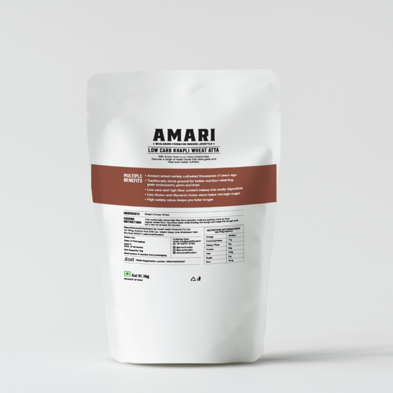 Low Carb Khapli Wheat Atta - Image 2